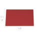 Planche à découper polyéthylène rouge HD500 avec pieds 53x32,5cm
