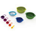 Set de 9 bols/passoire/doseurs Joseph Joseph Nest Plus 9 emboîtables multicolores