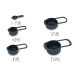 Set de 9 bols/passoires/doseurs Joseph Joseph Nest 100 emboîtables en inox