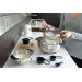 Set de 9 bols/passoires/doseurs Joseph Joseph Nest 100 emboîtables en inox