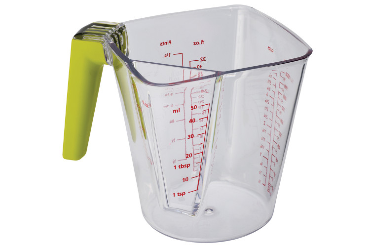 Verre mesureur 2 en 1 Joseph Joseph Measuring Jug gradu&eacute; de 5ml &agrave; 1l vert