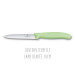 Set 3 couteaux d'office Victorinox Swissclassic Trend Colors pastel jaune, vert, orange