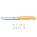 Set 3 couteaux d'office Victorinox Swissclassic Trend Colors pastel jaune, vert, orange