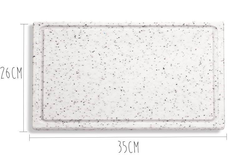 Planche de d&eacute;coupe DICK marbr&eacute;e 35x26x2cm