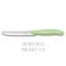 Set 3 couteaux d'office Victorinox Swissclassic Trend Colors pastel rose, bleu, vert