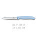 Set 3 couteaux d'office Victorinox Swissclassic Trend Colors pastel rose, bleu, vert