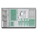 Ménagère 24 pièces Victorinox Swiss Modern acier inox 18/10 manche pastel vert menthe