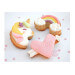 Moule à gâteau Scrapcooking en silicone "multi-licorne"