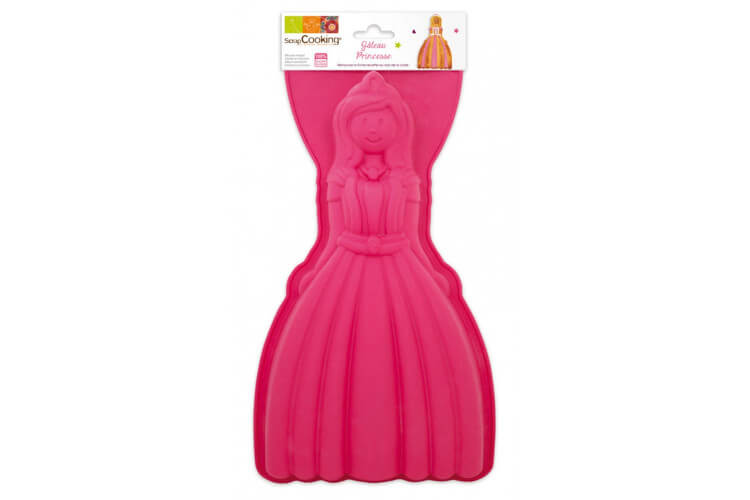 Moule à gâteau Scrapcooking en silicone "princesse"