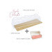 Kit moule à bûche glacée céleste Scrapcooking + support et boîte de transport - Réutilisable
