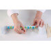 Kit moule à glace L'Italiano Silikomart - 2 moules silicone et 2 supports synthétiques
