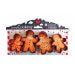 4 emporte-pièces Scrapcooking en inox - Bonhomme pain d'épice