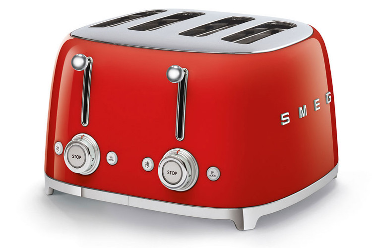 Toaster Smeg 4 tranches ann&eacute;es 50