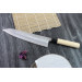 Couteau de chef japonais artisanal Wusaki Yoshi G3 honoki 24cm