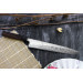 Couteau sujihiki japonais artisanal Takeshi Saji R2 Damas 24cm