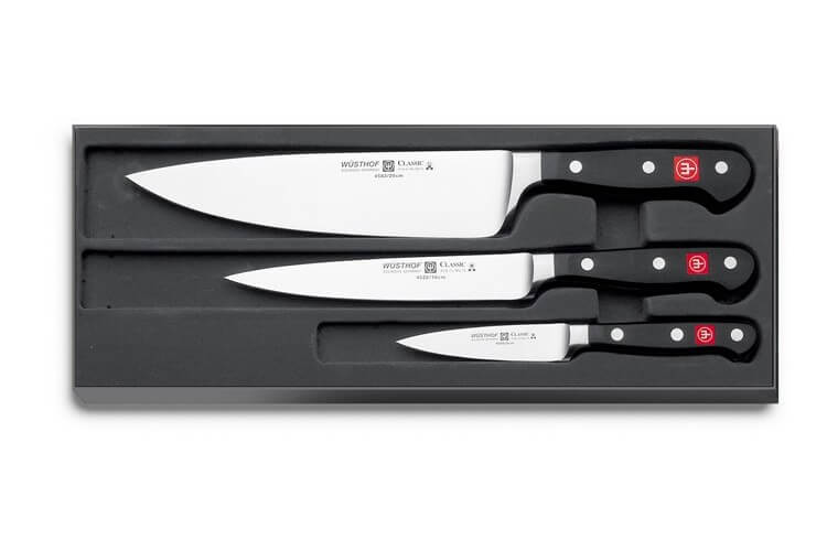 Coffret Wüsthof Classic 3 Couteaux