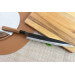 Couteau yanagiba japonais artisanal Moritaka Aogami Super Series carbone 24cm