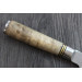 Couteau de chef japonais artisanal forgé Takeshi Saji R2 Tsuchime 24cm