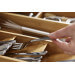 Organisateur de tiroir Joseph Joseph DrawerStore Bamboo pour ustensiles et couverts