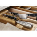 Range-couteaux à 2 niveaux Joseph Joseph DrawerStore Bamboo pour tiroir