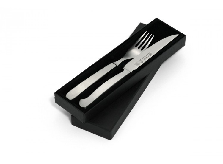 Coffret &agrave; steak Kappa G&Uuml;DE, couteau et fourchette