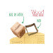 Tampon pour biscuits Scrapcooking en bois avec découpoir inox