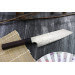 Couteau bunka japonais artisanal Takeshi Saji R2 Damas 18cm