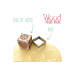 Tampon pour biscuits Scrapcooking en bois avec découpoir inox