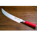 Couteau à découper Hektor DICK Red Spirit acier inox lame alvéolée 25cm manche rouge