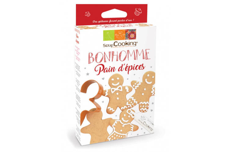 Kit biscuit Scrapcooking - Bonhomme pain d'épice