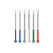 Set de 6 fourchettes à fondue Mono ring manches colorés