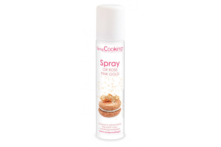 Spray colorant or rose Scrapcooking 75ml