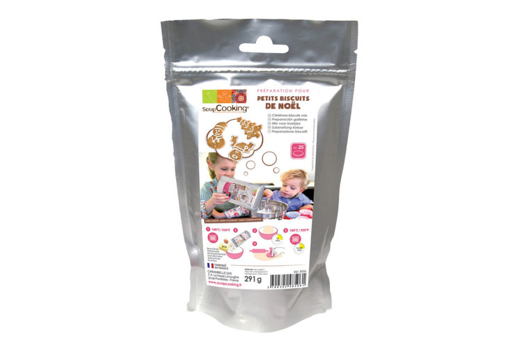 Pr&eacute;paration pour biscuits de No&euml;l Scrapcooking 295g 