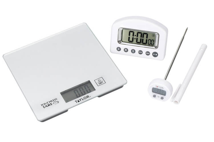 Kit mesure cuisine Taylor Pro balance + minuteur + thermomètre