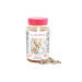 Pot décors sucrés Scrapcooking Blanc et or 55g