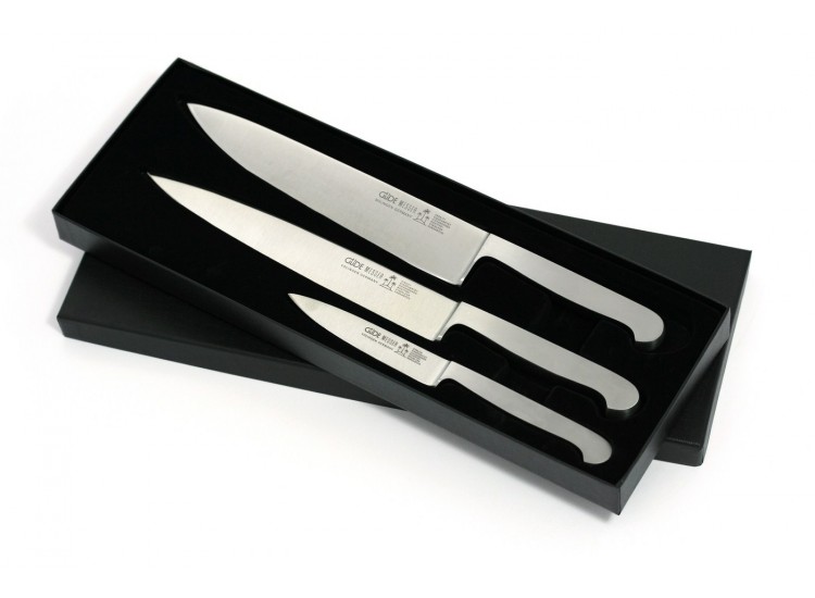 Coffret 3 couteaux G&uuml;de Kappa