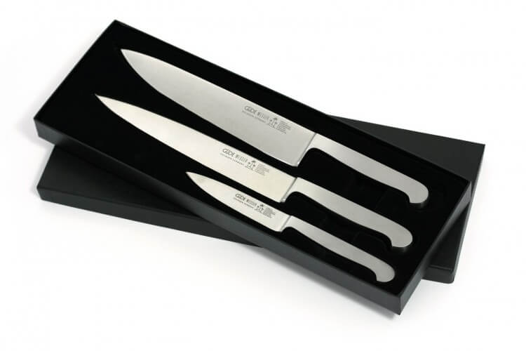 Coffret 3 couteaux Güde Kappa