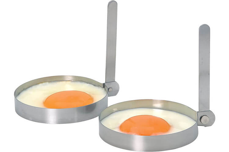 2 cercles à œufs en acier inoxydable Kitchen Craft
