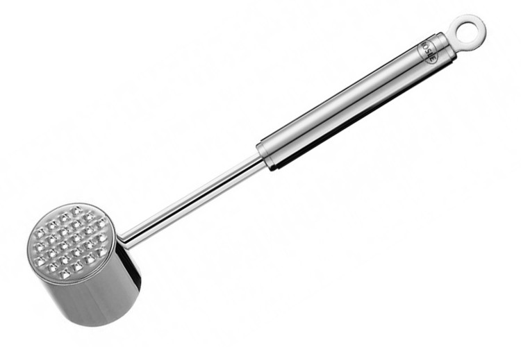 Attendrisseur &agrave; viande R&ouml;sle double face en acier inoxydable