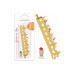 Set fève + couronne Scrapcooking pour galette des rois
