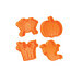 Kit de 4 découpoirs éjecteurs Scrapcooking Halloween