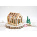 Kit pâtisserie maison pain d'épice 3D Scrapcooking Gingerbread Greenhouse 8 pièces