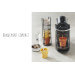 Porte-tasses froissées Revol 6x8cl en inox revêtement métal noir