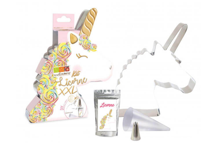 Kit pâtisserie Scrapcooking - Licorne XXL