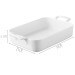 Plat rectangulaire Revol Belle Cuisine 34x25cm en porcelaine blanche