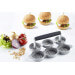 Mini-presse à hamburger Westmark Trio en aluminium