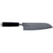 Couteau Santoku Kai Michel Bras 23cm n°4 acier inox SG2 + fourreau en bois