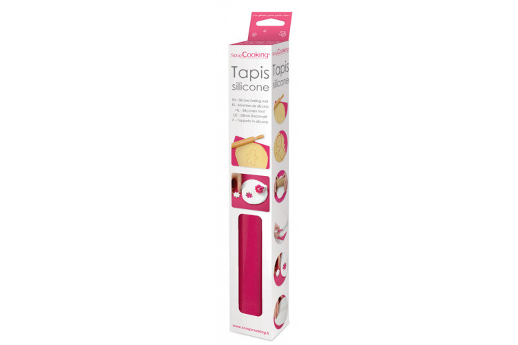 Tapis en silicone Scrapcooking pour p&acirc;te &agrave; sucre