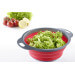 Passoire pliable Westmark ø22cm rouge et grise