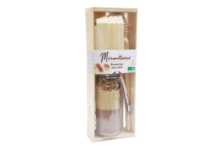 Coffret pour mini brownies Mirontaine 10 pi&egrave;ces